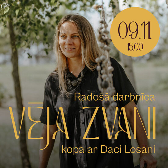 Radošā darbnīca kopā ar Daci Losāni